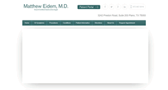 Desktop Screenshot of mattheweidem.com